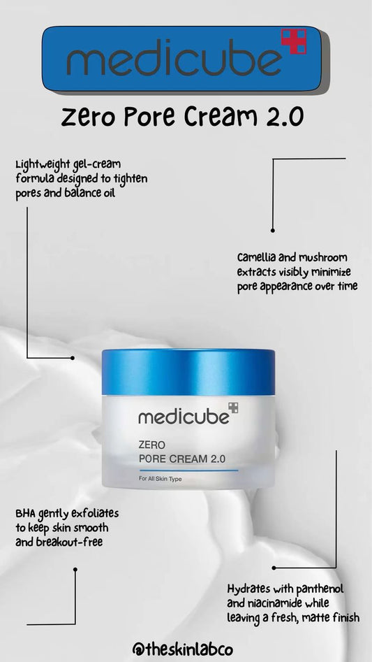 Medicube ZERO PORE CREAM 2.0