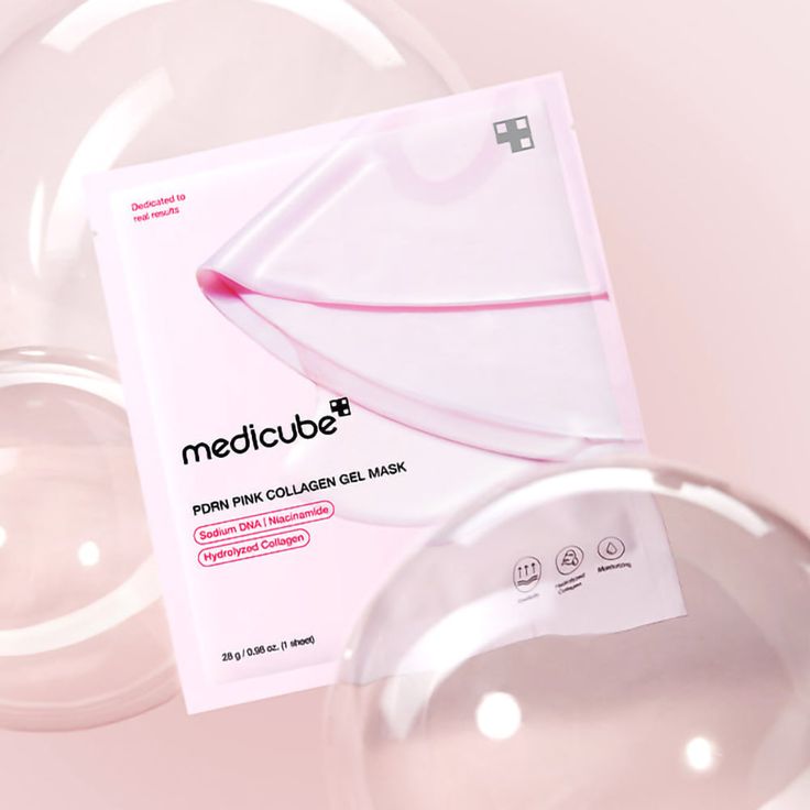 Medicube PDRN PINK COLLAGEN GEL MASK BOX