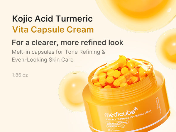 Medicube KOJIC ACID TURMERIC VITA CAPSULE CREAM
