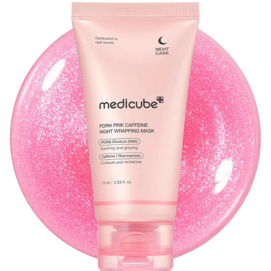 MEDICUBE PDRN Pink Caffeine Night Wrapping Mask 75ml