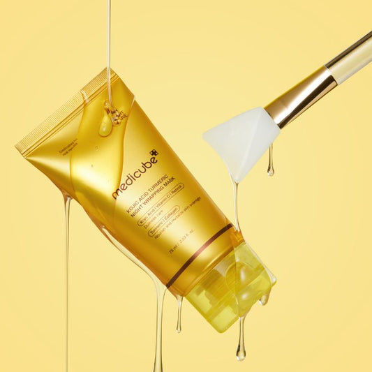 Medicube TURMERIC NIGHT WRAPPING MASK