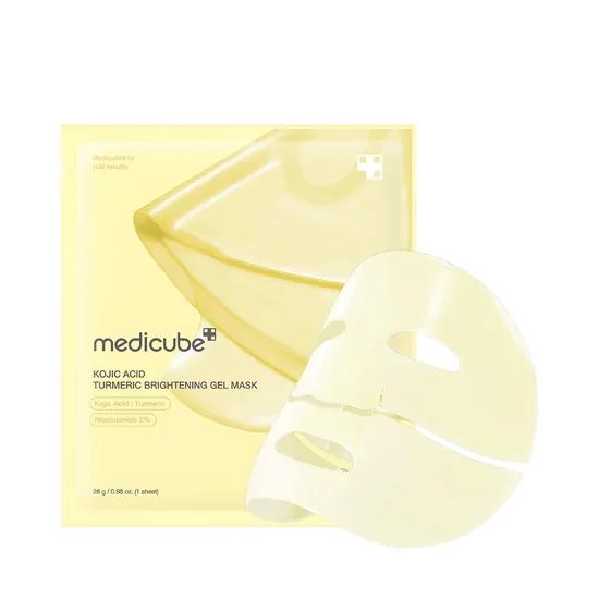 Medicube KOJIC ACID TURMERIC BRIGHTENING GEL MASK